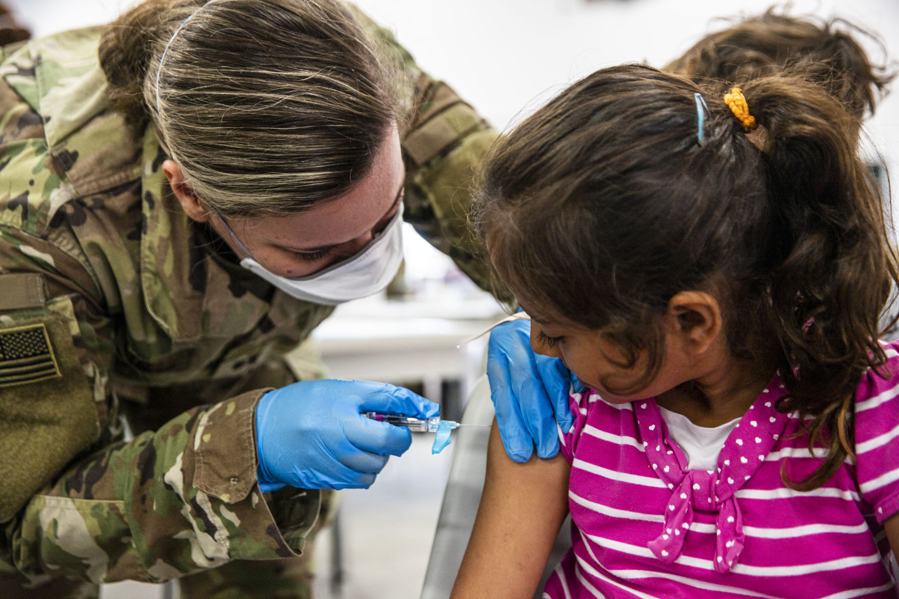 Refugee vaccinations